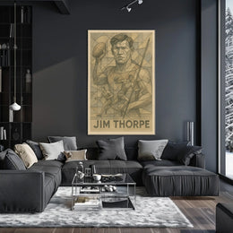 Jim Thorpe Athletic Legend Poster