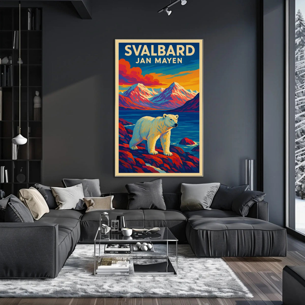 Svalbard and Jan Mayen Adventure Poster