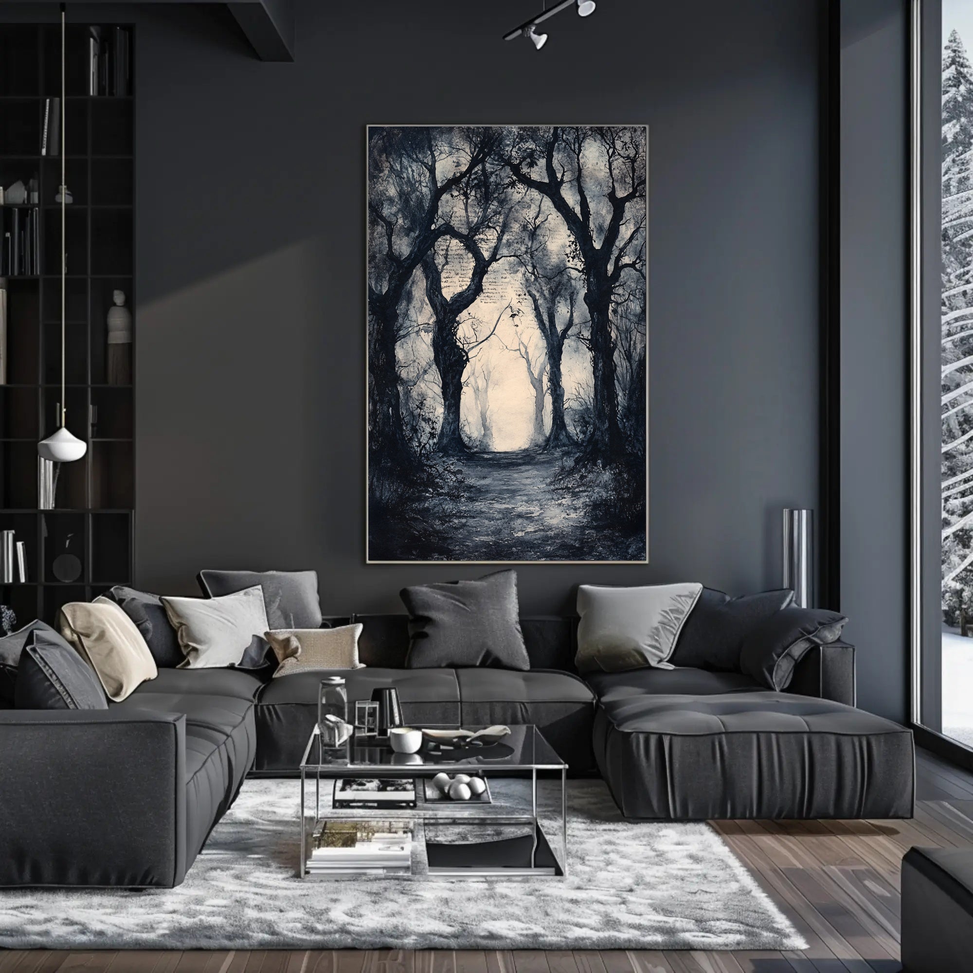 Enchanted Forest Pathway Poster