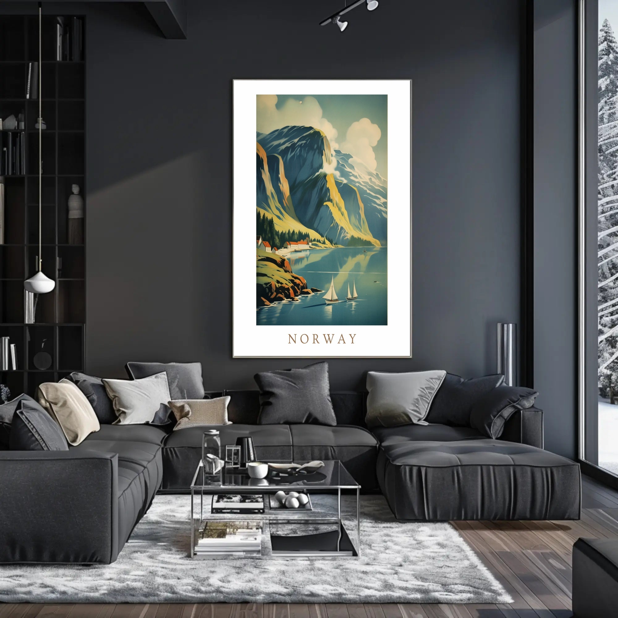Scenic Norway Poster PosterGoat