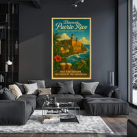 Discover Puerto Rico Wall Art Print PosterGoat