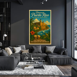 Discover Puerto Rico Wall Art Print PosterGoat