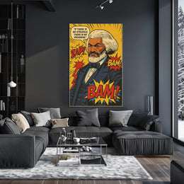 Struggle and Progress Wall Art Print PosterGoat