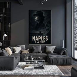 Naples, Florida Noir Poster