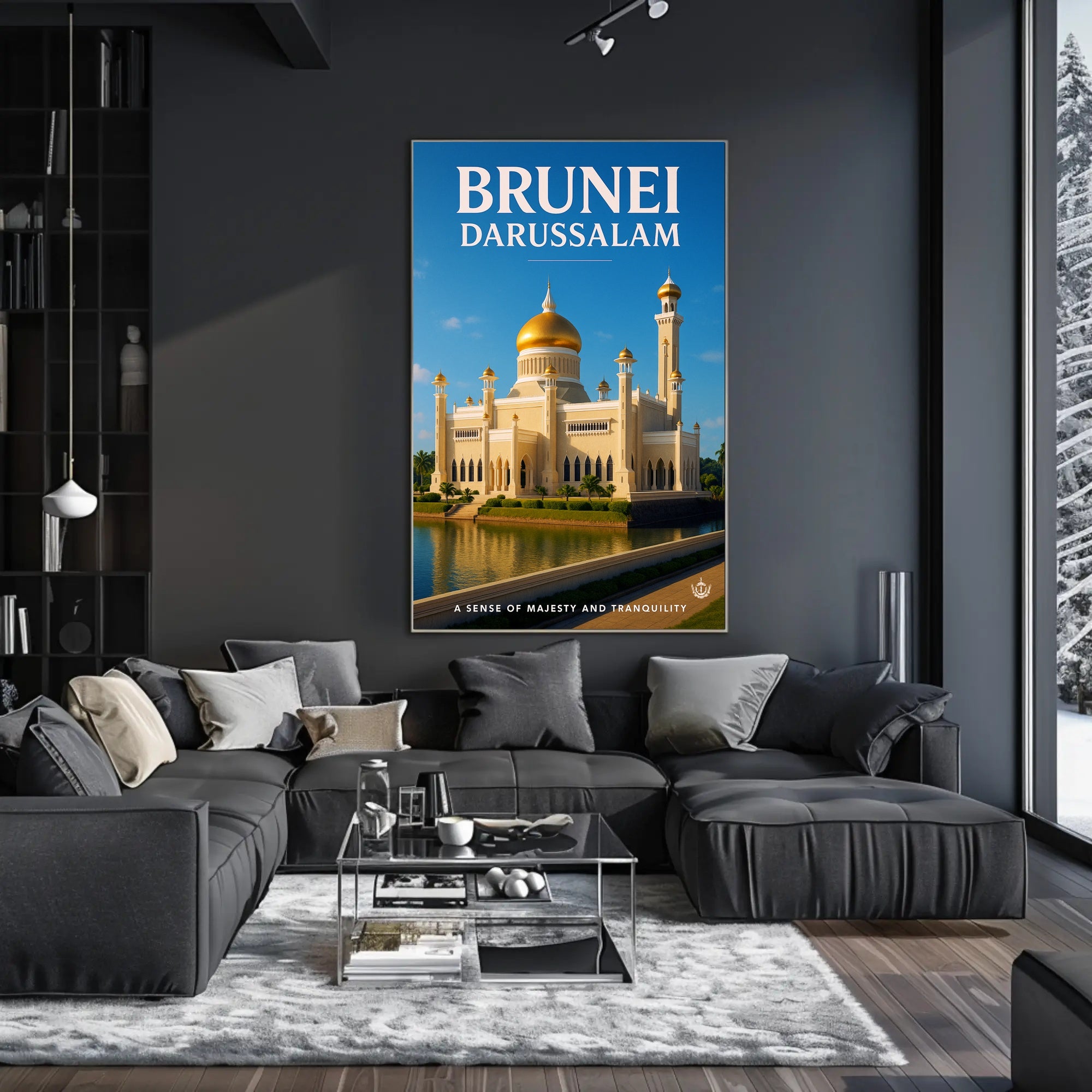 Brunei Darussalam A Sense of Majesty Poster PosterGoat