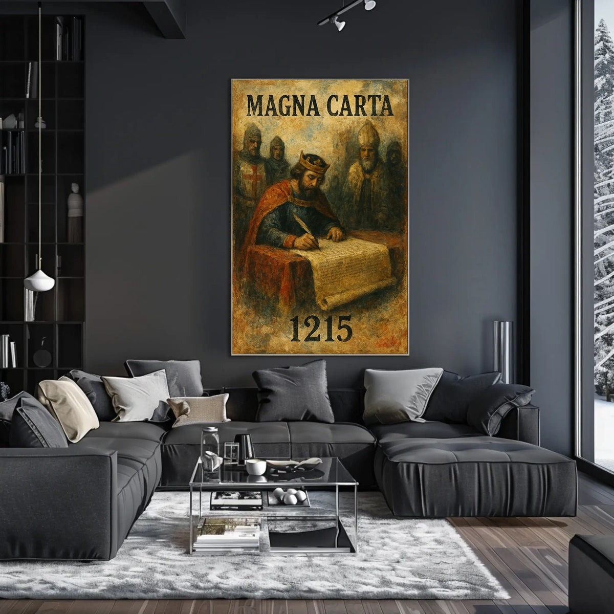 Magna Carta 1215 Poster