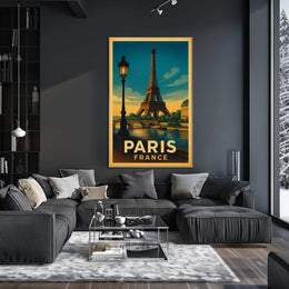 Paris, France Travel Poster
