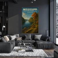 Mississippi National River And Poster