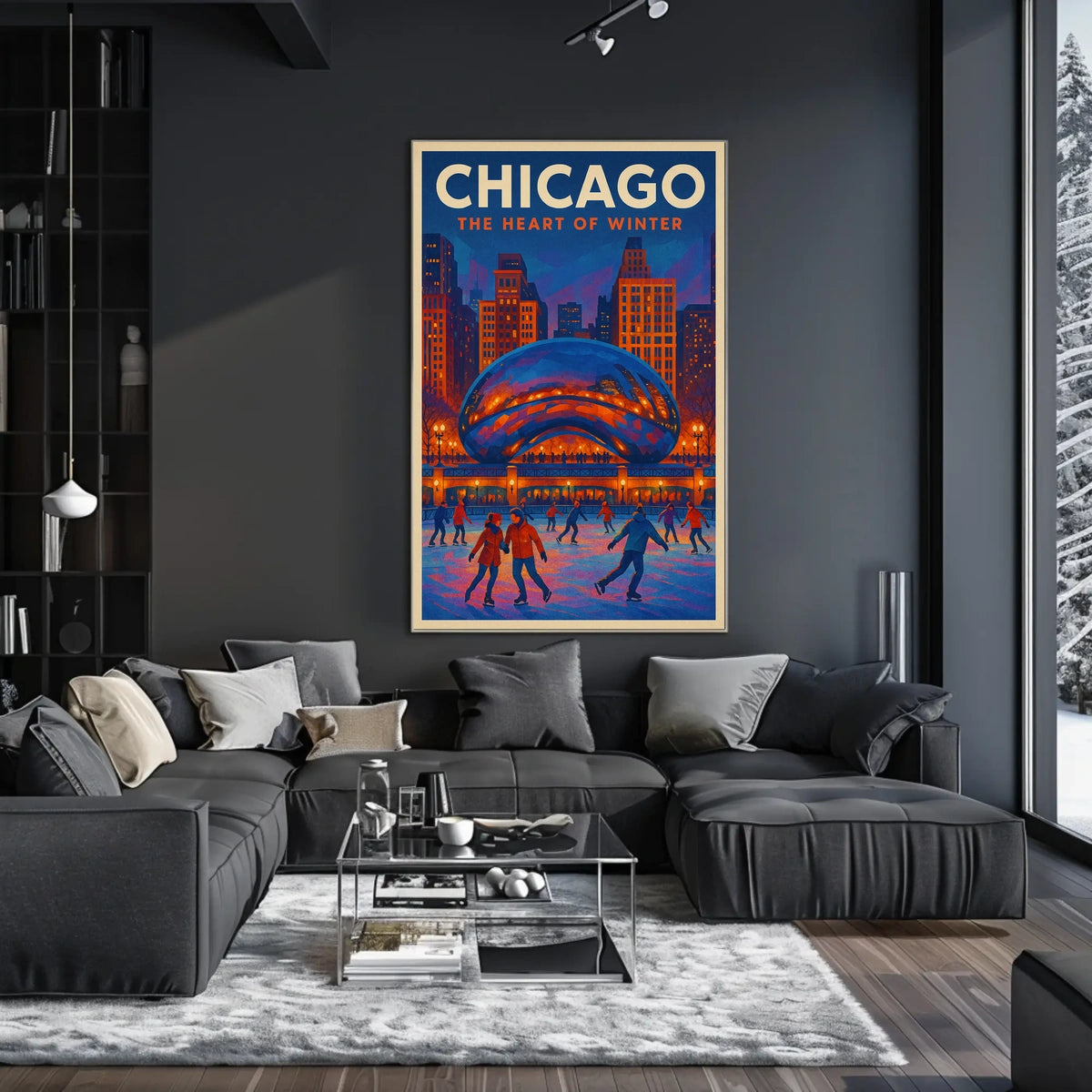 Chicago The Heart Of Winter Poster
