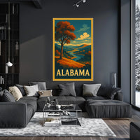 Alabama Landscape Poster
