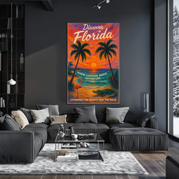 Discover Florida Poster