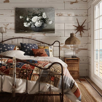 Elegant Floral Still Life Poster