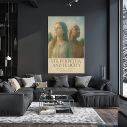 Saints Perpetua And Felicity Poster