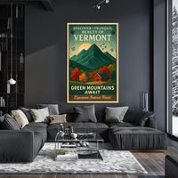 Vermont Scenic Beauty Wall Art Print