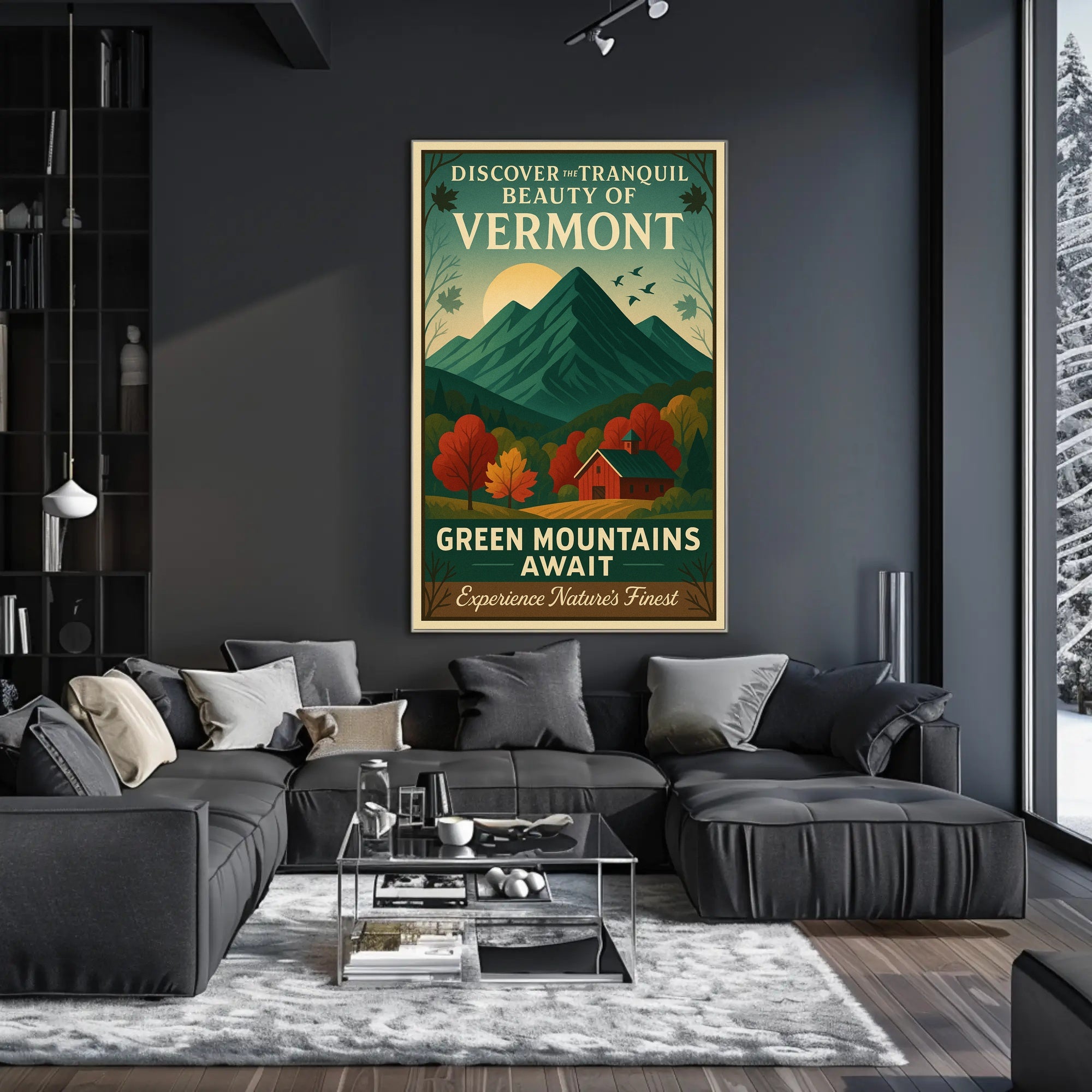Vermont Scenic Beauty Wall Art Print