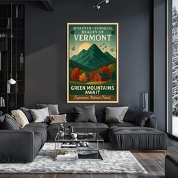 Vermont Scenic Beauty Wall Art Print