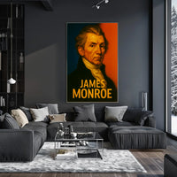 James Monroe Heritage Travel Poster