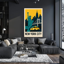 Iconic New York City Poster Sparks Conversation Travelers