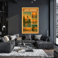 Lake Huron Scenic Poster