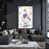 patriotic goose Poster