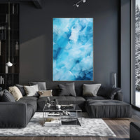 Abstract Ice Formations Abstract Poster