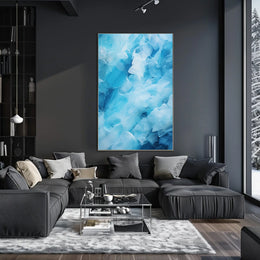 Abstract Ice Formations Abstract Poster