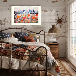Flower Market Los Angeles Poster: Urban or Cityscape Poster