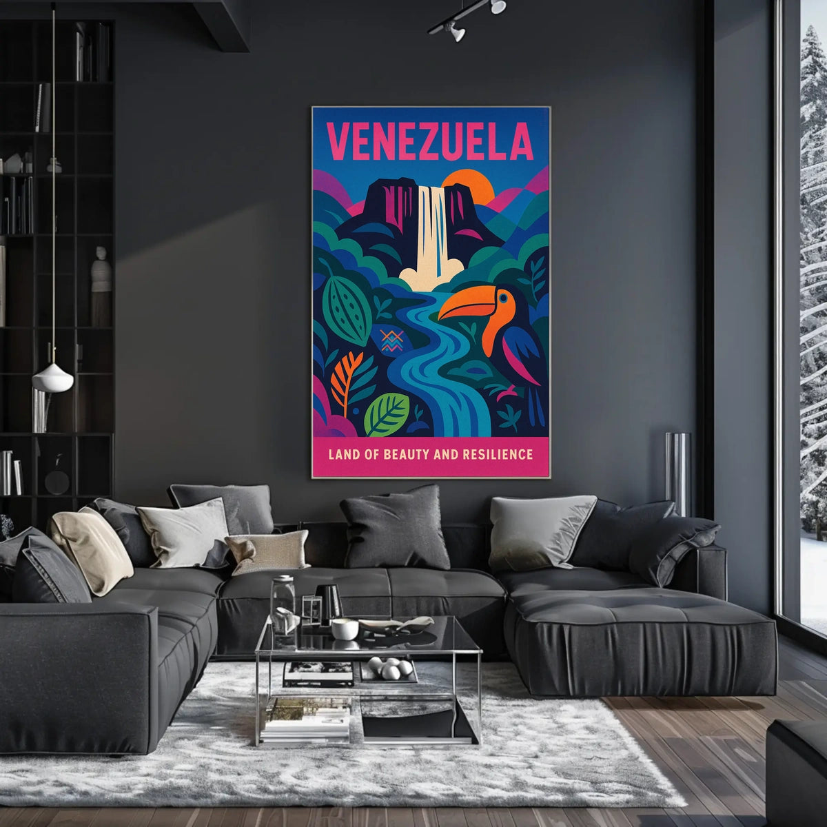 Venezuela Land Of Beauty And Poster