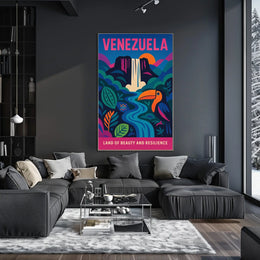 Venezuela Land Of Beauty And Poster