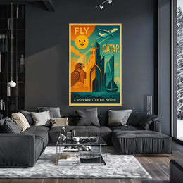 Fly Qatar A Journey Like No Other Poster