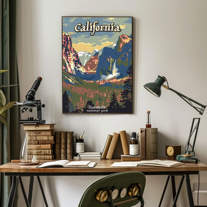 Yosemite National Park Poster