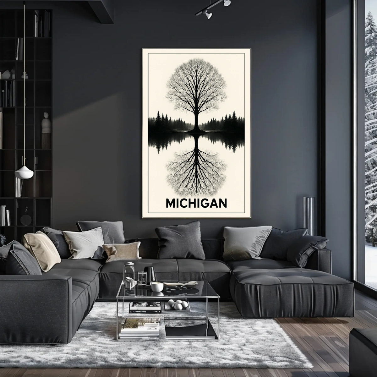 Michigan Reflection Poster