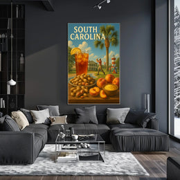 South Carolina Charm Poster