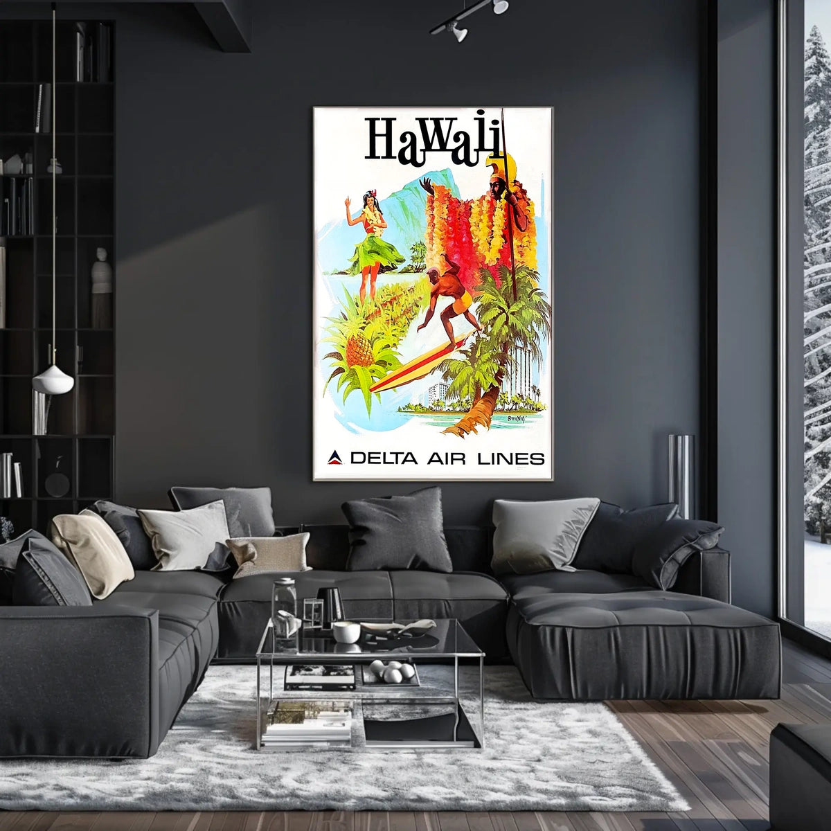 Explore Hawaii With Delta Air Lines Poster