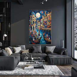 Enchanted Venetian Night Poster