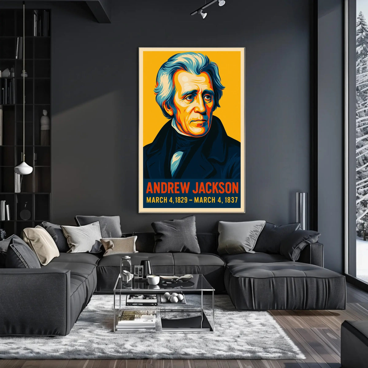Andrew Jackson 7Th President Poster
