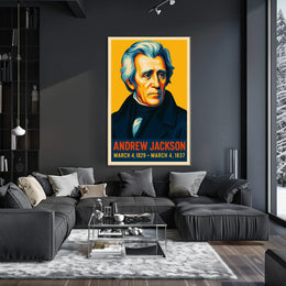 Andrew Jackson 7Th President Poster