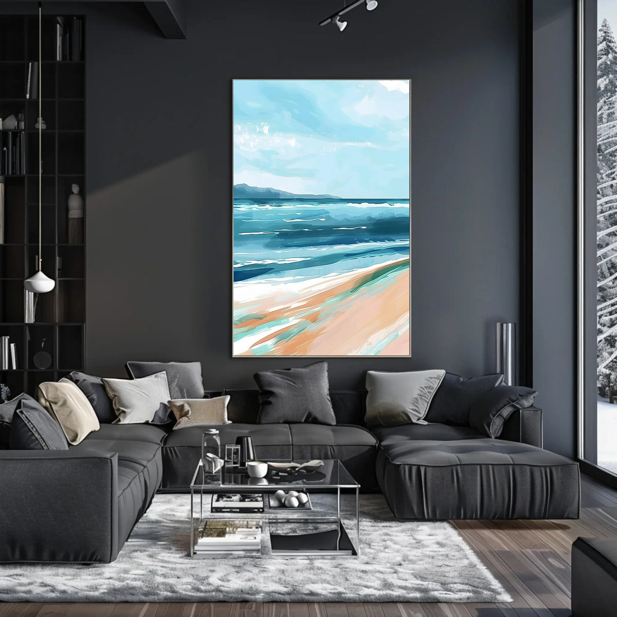 Tranquil Seaside Poster