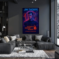 Jim Thorpe Legendary Athlete Poster