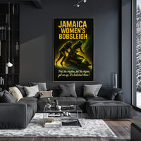 Jamaica Womens Bobsleigh Poster