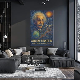 Albert Einstein Nobel Laureate Poster