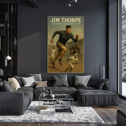 Jim Thorpe The Greatest Athlete Of All Poster