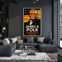 James K. Polk 11th President Poster