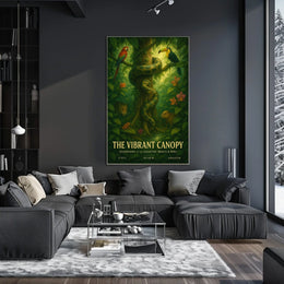The Vibrant Canopy Poster