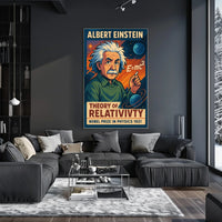Albert Einstein Theory Of Relativity Poster