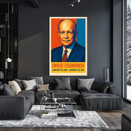 Dwight Eisenhower Presidential Tenure Poster