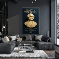 Martin Van Buren Presidential Historical Poster PosterGoat