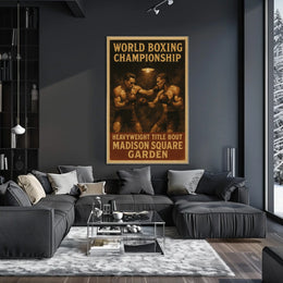 World Boxing Championship Poster