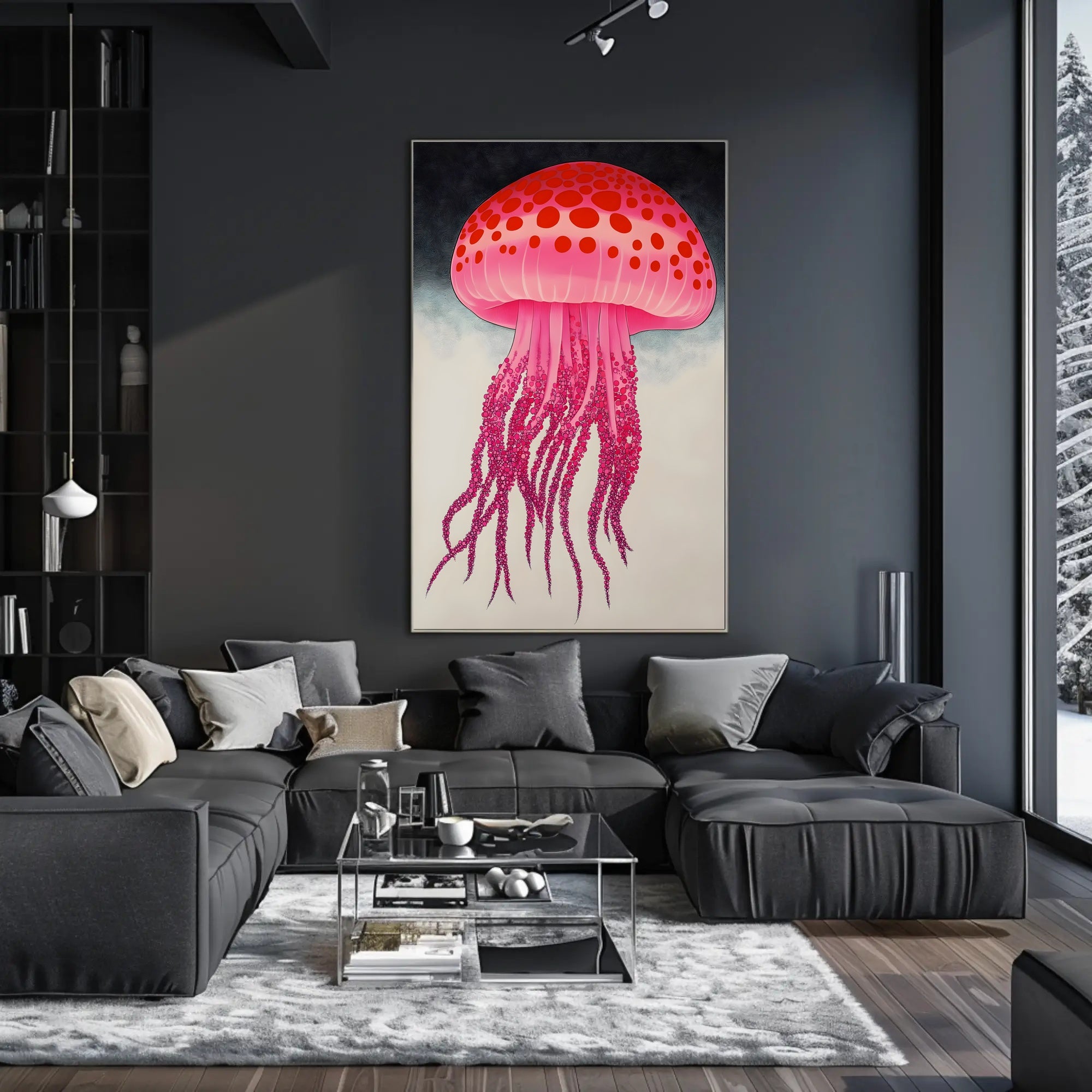 Ocean Life Poster Vibrant Marine Wall Art
