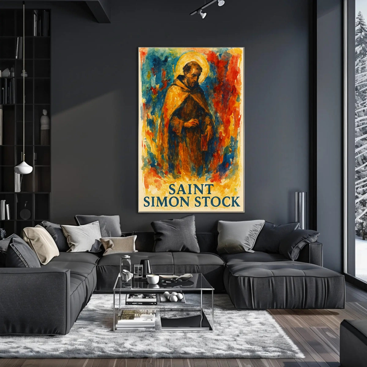 Saint Simon Stock Poster